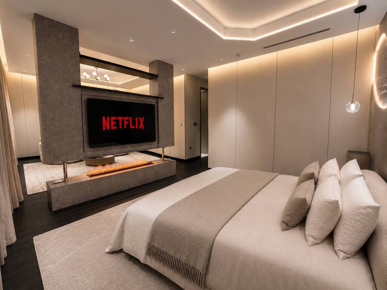 7 bedrooms, iron/ironing board, WiFi, bed sheets