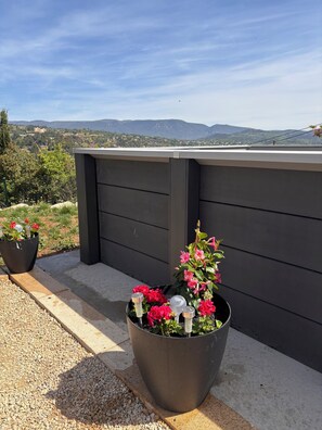 Property grounds - MAISON AVEC VUE - LUBERON -PISCINE ET RANDONNÉE (Apt)