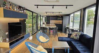 Spend an unusual holiday on a boat on the river