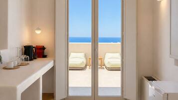 Delight Caldera Suite | Vue sur la plage/l’océan