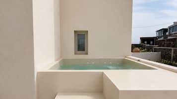 Superior Caldera Suite with Outdoor Hot Tub | Terrasse/patio
