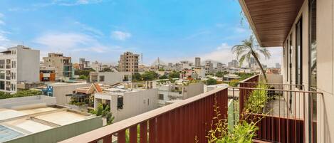 Deluxe-Studio, Stadtblick | Balkon