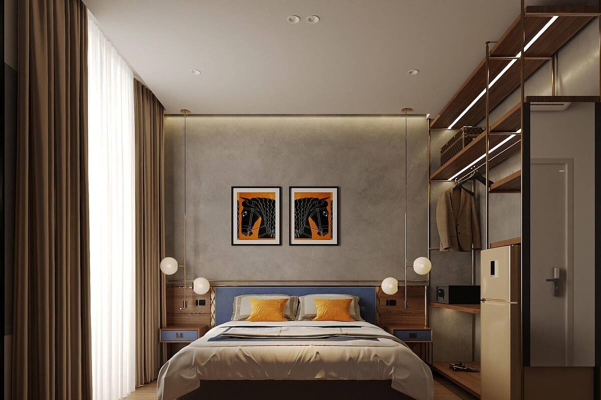 Superior Studio | In-room safe, desk, laptop workspace, blackout drapes