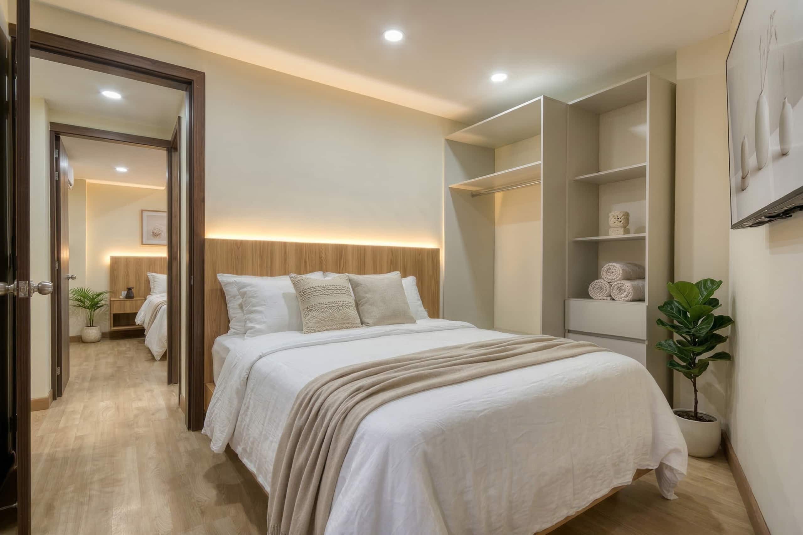 Apartment | In-room safe, blackout drapes, iron/ironing board, WiFi (free)