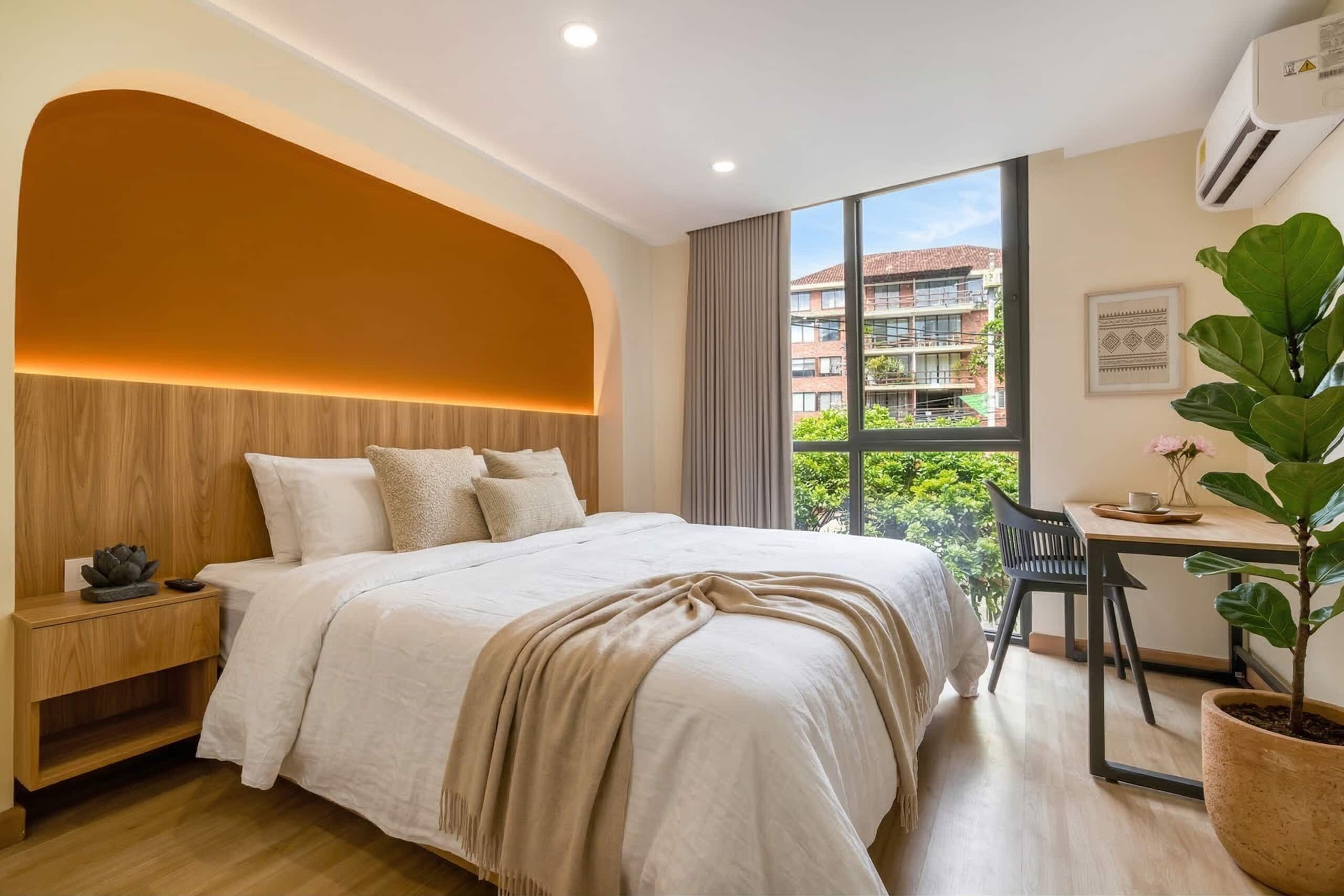 Apartment | In-room safe, blackout drapes, iron/ironing board, WiFi (free)