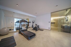 Fitness facility - Creticum Mare - Above the Cretan Blue by etouri (Chania)