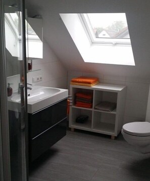 Bathroom - Holiday apartment with 1 bedroom (Radolfzell)