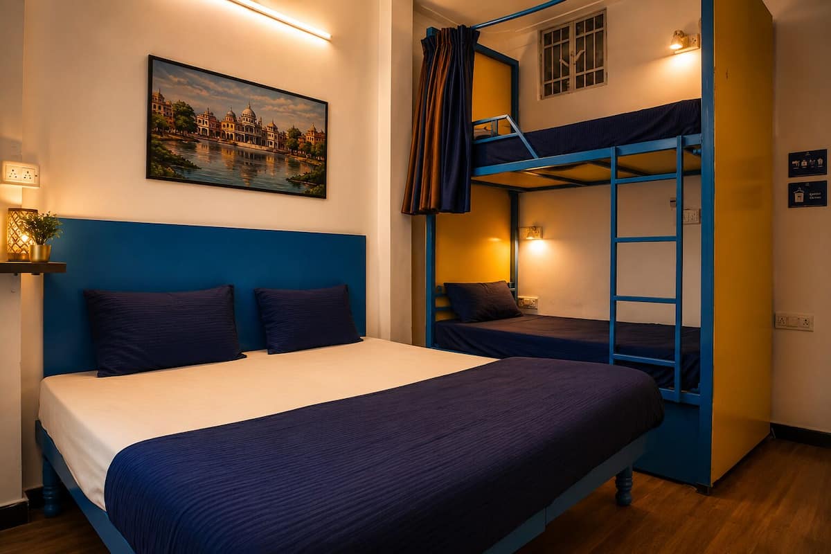 Quadrupla Deluxe | Una scrivania, postazione laptop, Wi-Fi gratuito