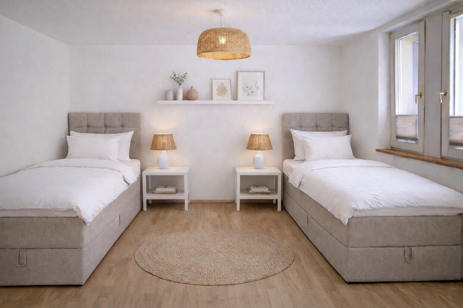 WiFi, bed sheets