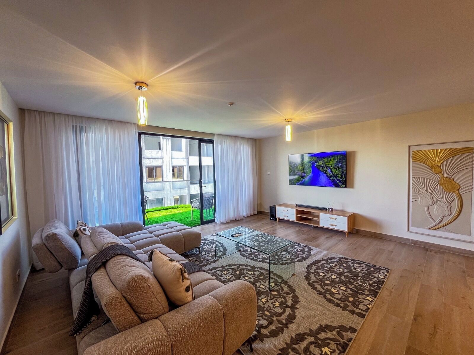 Appartement Confort, 1 chambre, vue plage | Coin séjour