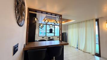 Apartament de luxe, vistes al turó | Interior