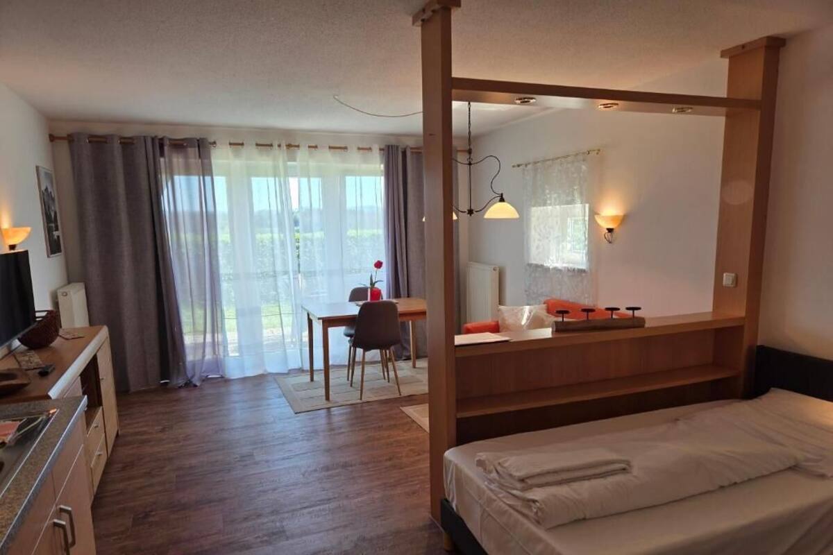Apartment, Kitchen, Mountain View | Blackout drapes, iron/ironing board (on request), WiFi (free)