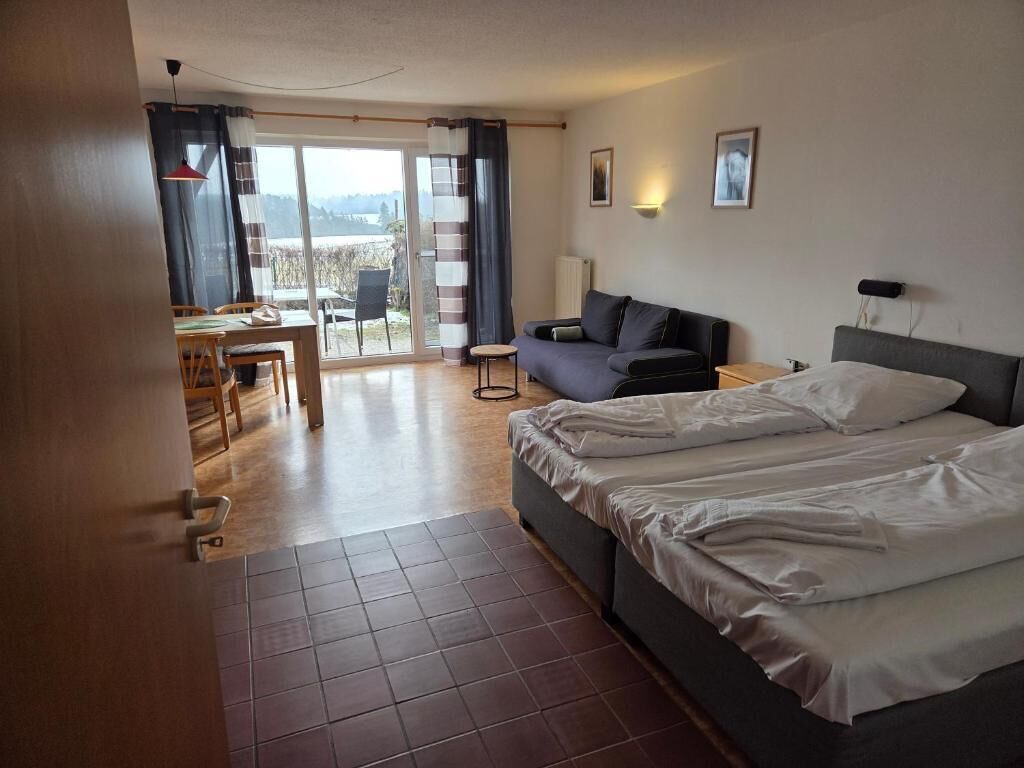 Blackout curtains, iron/ironing board (on request), free WiFi