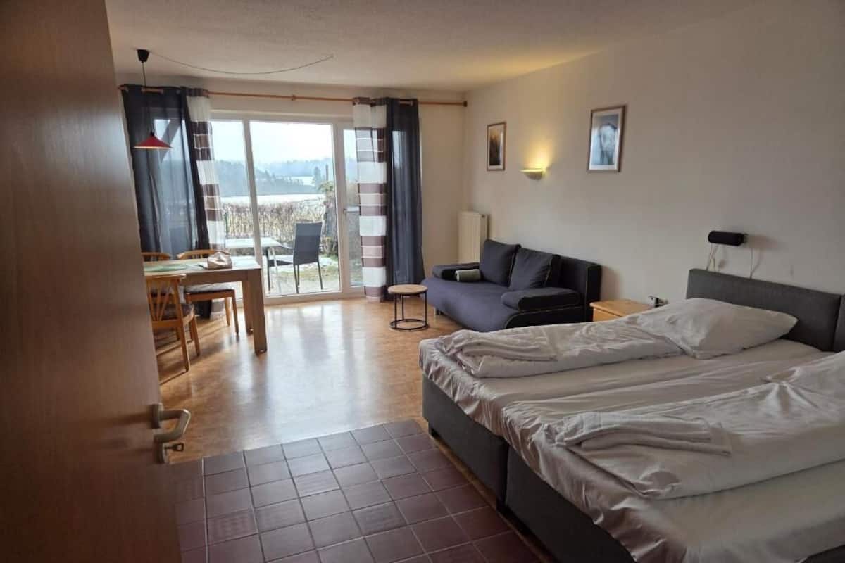 Apartment, Mountain View | Blackout drapes, iron/ironing board (on request), WiFi (free)