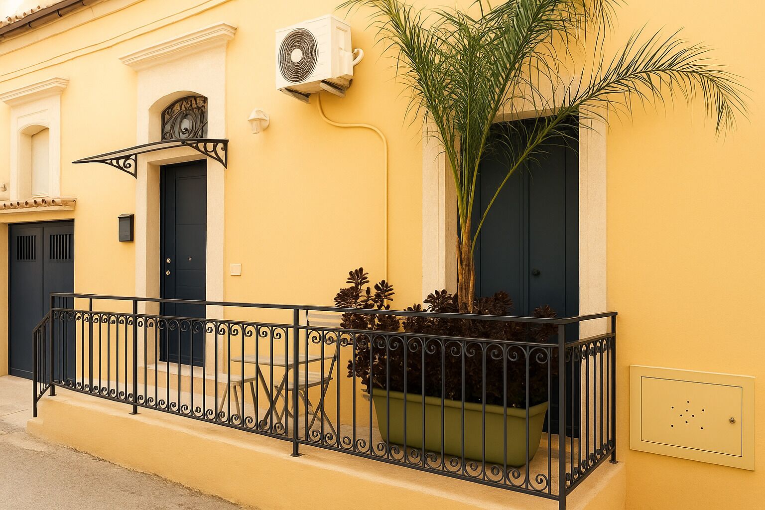 Exterior detail