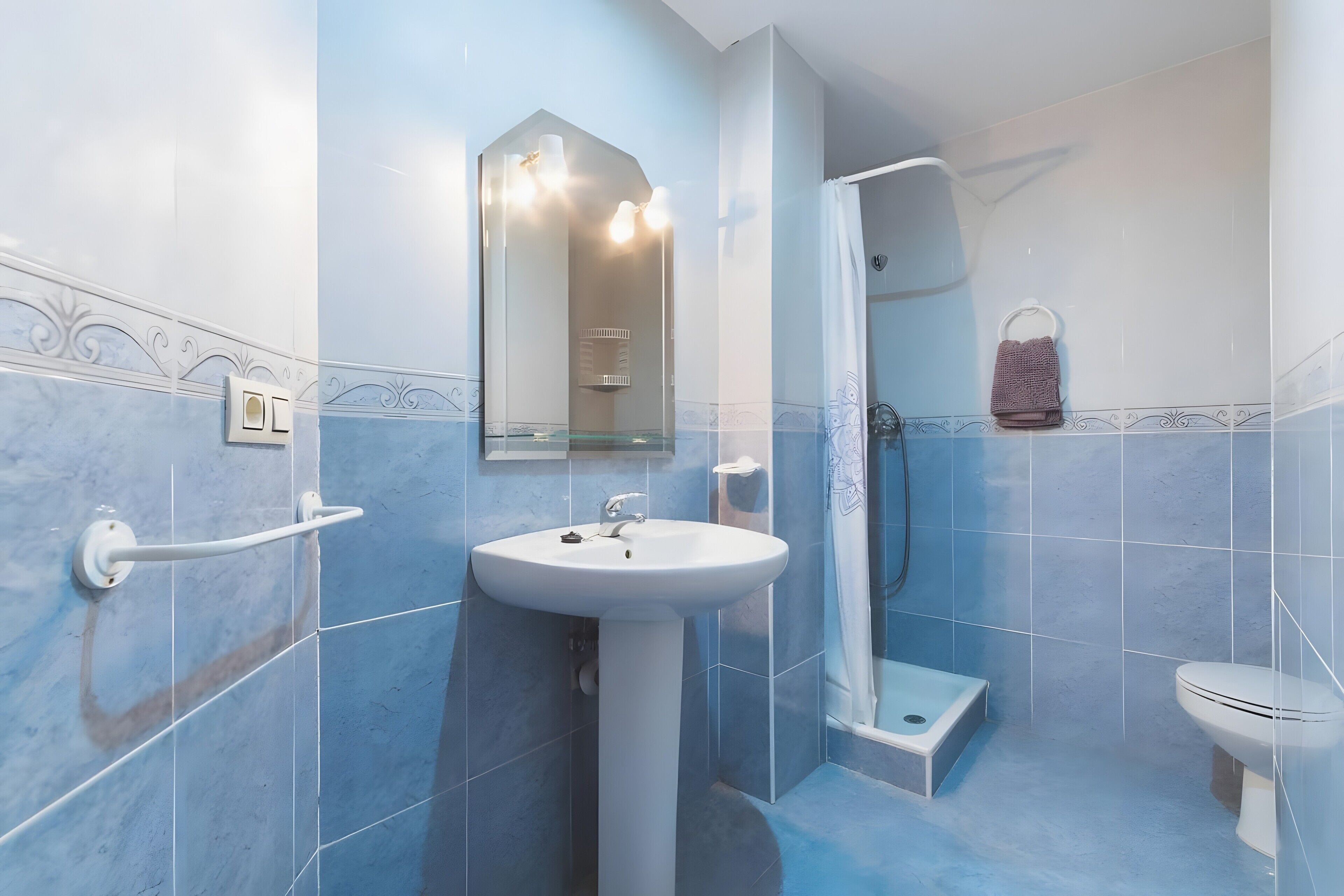 Dusche, Handtücher