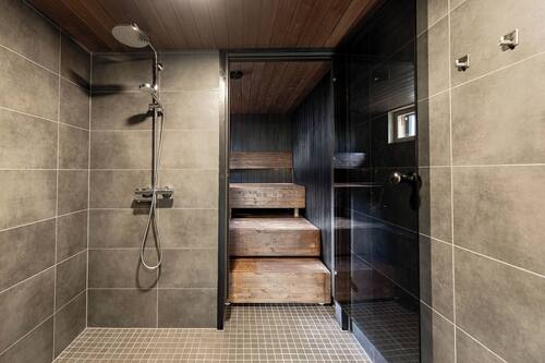 Superior-Villa, 4 Schlafzimmer, Sauna, Executive-Etage | Badezimmer | Dusche, Regendusche, Haartrockner, Bidet