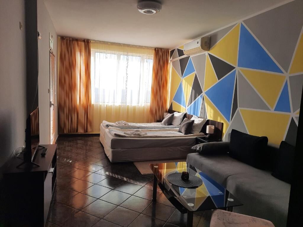 Double Room, Balcony, Sea View | Ruang tamu