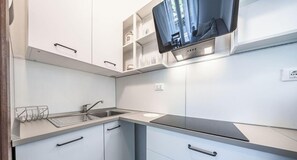 Fridge, microwave, dishwasher, spices