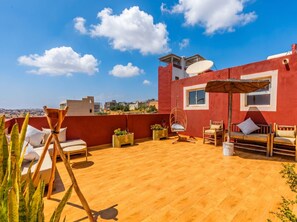 Terrace/patio - The Perfect Coastal Pause Near Taghazout (Ifraden)