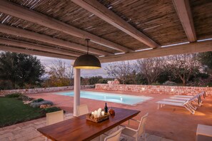 Seasonal outdoor pool