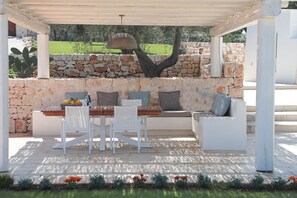 House (2 Bedrooms) | Terrace/patio - TD Lamiamola Stylish Trulli & Lamie With Pool (Ostuni)