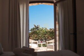 Villa (Multiple Bedrooms) | Terrace/patio - TD Tenuta Donna Madia Sea View Pool Over Vineyard (Monopoli)