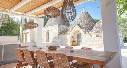 TD Trulli Tortorella With Nature Pool & Sauna