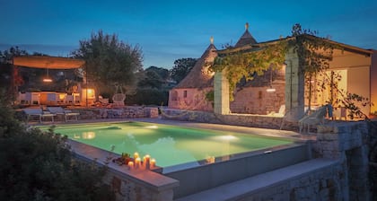 TD Trulli Terralta Panoramic Pool Over Country..