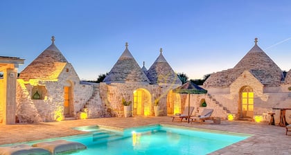 TD Trulli di Carole Renovated Trulli With Pool