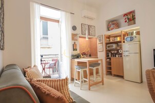 Appartamento (1 Bedroom) | Area soggiorno