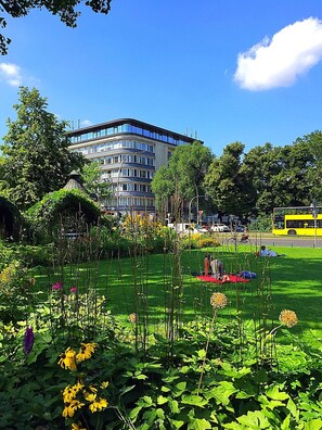 Apartment, 1 Schlafzimmer, Balkon, Gartenblick | Garten
