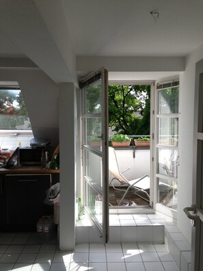 Apartment, 1 Schlafzimmer, Balkon, Gartenblick | Innenbereich