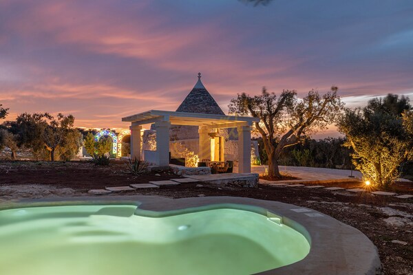 Td Apulianretreat Sea View Trullo With Heated Pool - Puglia