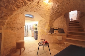 House (3 Bedrooms) | Living area - TD Trullo Titiro Vineyard, Wine Cellar & Pool (Ostuni)