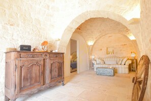 Interior - TD Trulli Perla Bianca Trulli w/ Pool & Vineyards (Martina Franca)