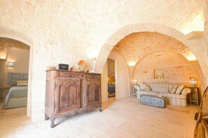 Interior - TD Trulli Perla Bianca Trulli w/ Pool & Vineyards (Martina Franca)