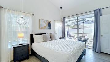 Iron/ironing board, travel crib, free WiFi, bed sheets