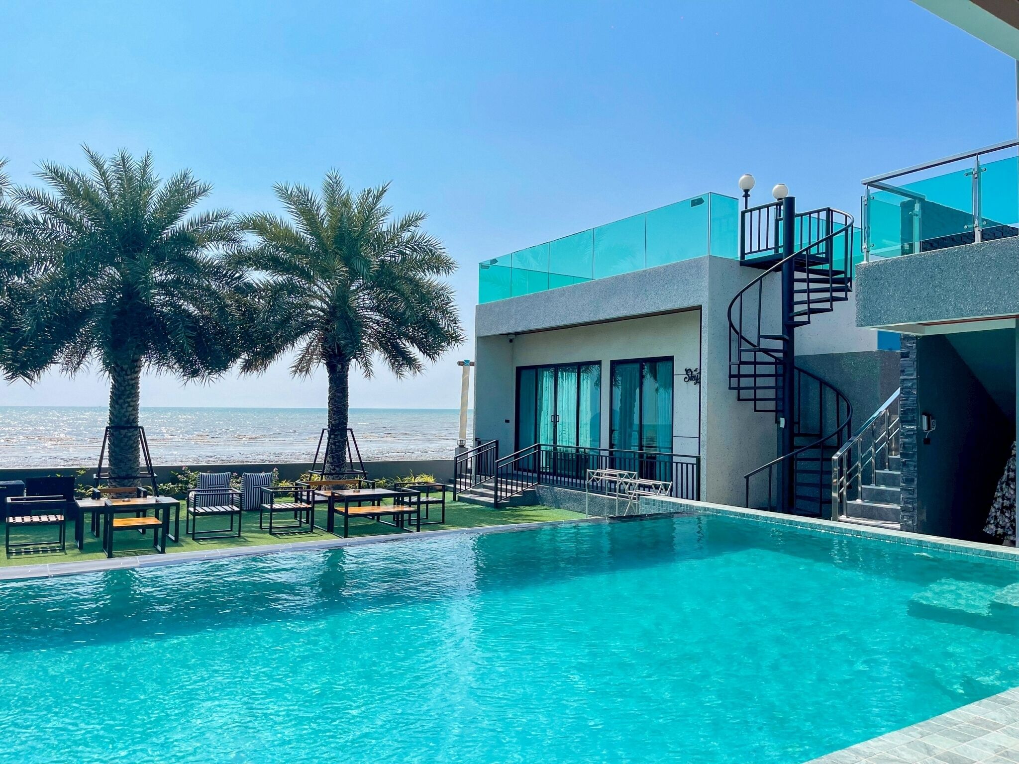 Outdoor pool