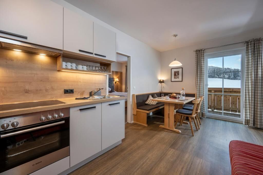 Apartment, Bergblick | Eigene Küche | Großer Kühlschrank, Mikrowelle, Ofen, Herdplatte