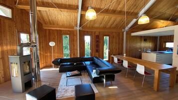 TV, fireplace, table tennis, stereo