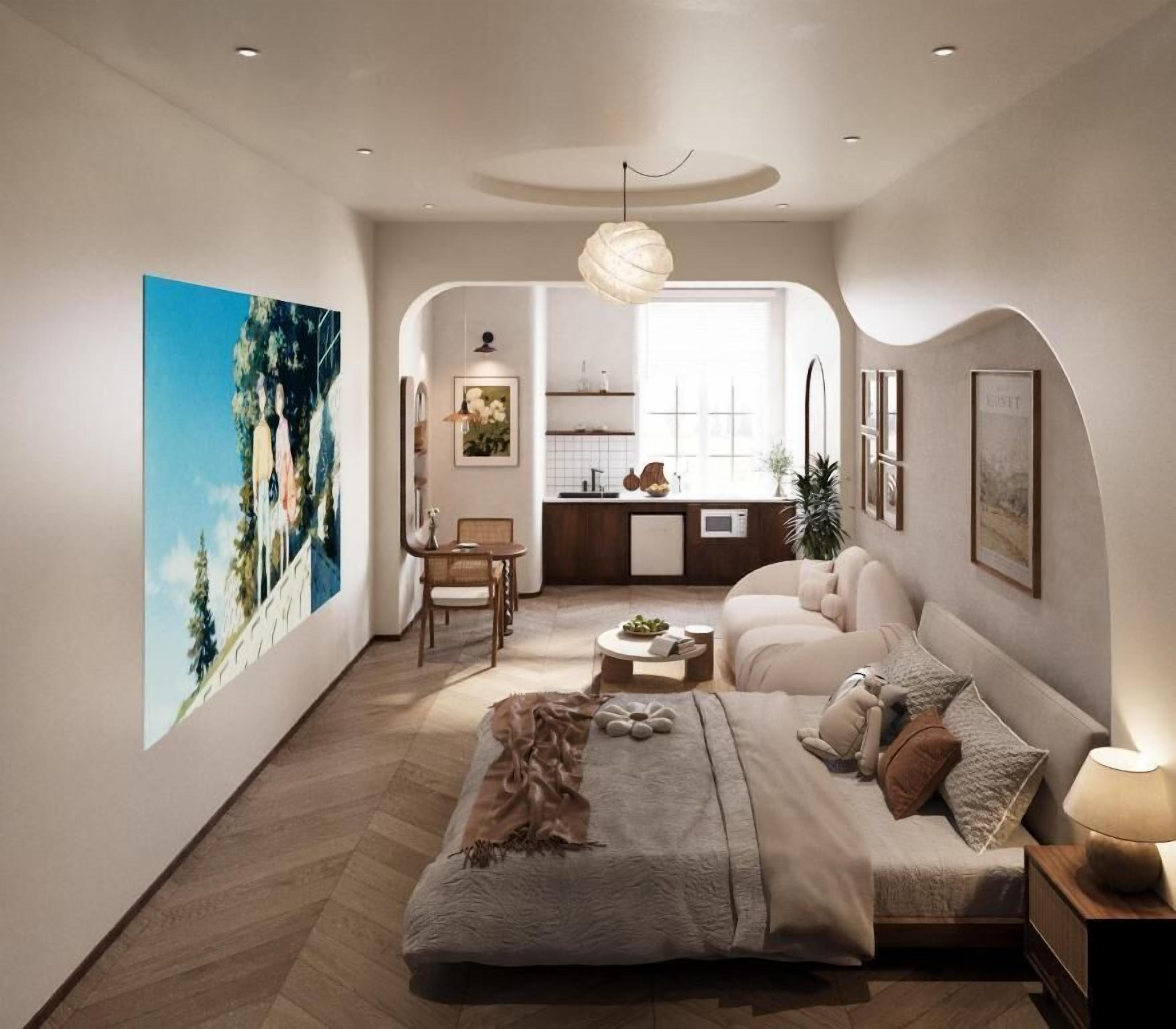 Superior Apartment, City View | In-room safe, blackout curtains, soundproofing, iron/ironing board