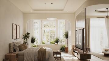 Suite Présidentielle, balcon, vue ville