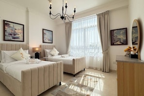 Apartment, 4 Bedrooms, Balcony, Marina View | Iron/ironing board, free WiFi - Ansam Building Apartments by RHH (Abu Dhabi)