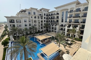 Apartment, 4 Bedrooms, Balcony, Marina View | Balcony view - Ansam Building Apartments by RHH (Abu Dhabi)