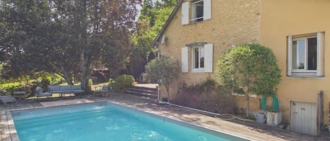 Una piscina climatizada