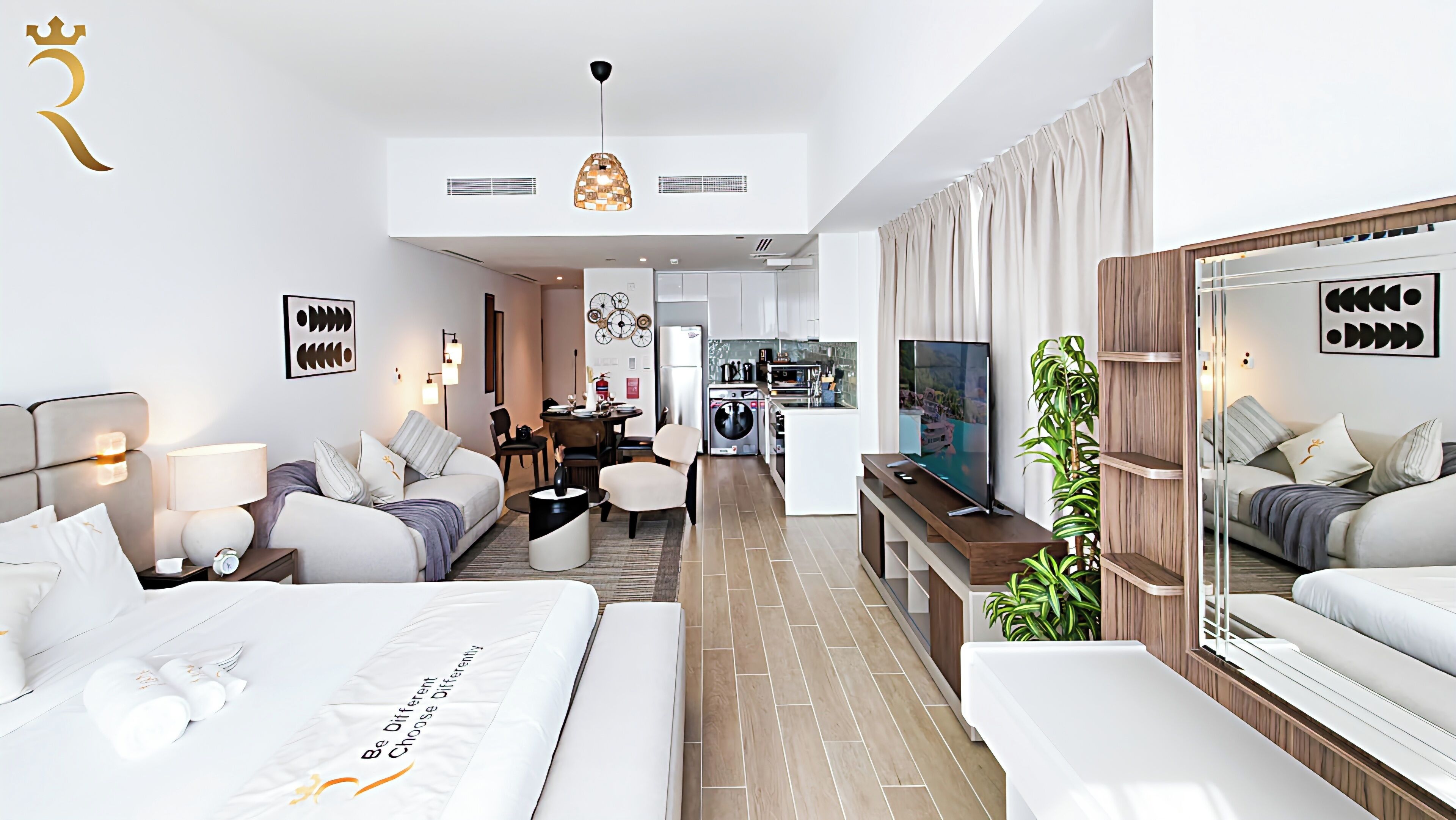 Studio, 1 Queen Bed, Balcony, Beach View | Iron/ironing board, free WiFi