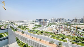 Studio, 1 Queen Bed, Balcony, Beach View | Beach/ocean view - Mayan Building Apartments by RHH (Abu Dhabi)