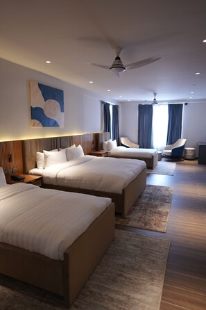 Family Triple Room, City View | In-room safe, soundproofing, free WiFi, wheelchair access