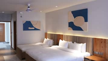 Family Triple Room, City View | In-room safe, soundproofing, free WiFi, wheelchair access